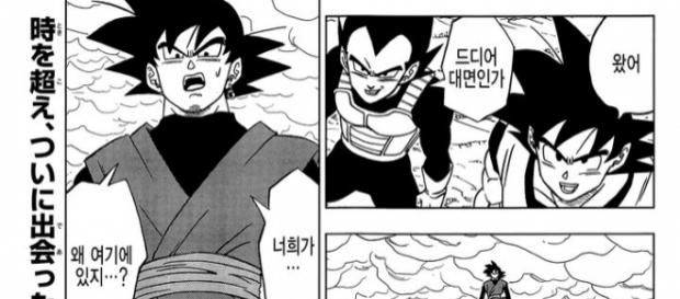 Black en el final del manga numero 18 Black en el final del manga numero 18