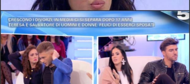 Giulia Andrea Teresa e Salvatore a Pomeriggio 5 Giulia Andrea Teresa e Salvatore a Pomeriggio 5