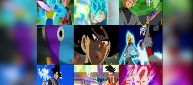 Los mejores momentos de la saga de Goku Black y Trunks del futuro. Los mejores momentos de la saga de Goku Black y Trunks del futuro.