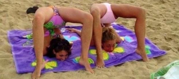 Quando o assunto é diversão na praia, essas pessoas são especialistas. Quando o assunto é diversão na praia, essas pessoas são especialistas.