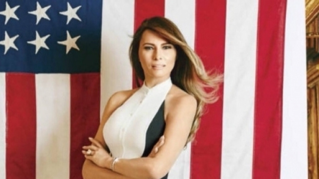 L'ambiguità della first lady Melania Trump.