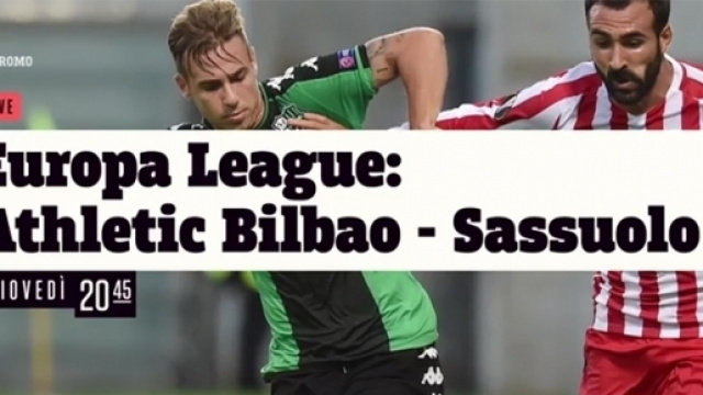 Partita Athletic Bilbao-Sassuolo su TV8