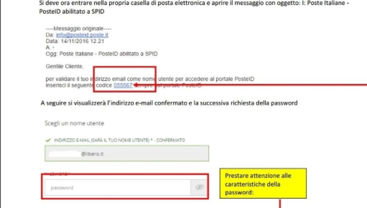 richiesta spid come creare una password sicura e livello di sicurezza