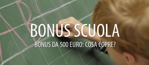 Bonus Scuola da 500 euro: cos'è e come richiederlo.