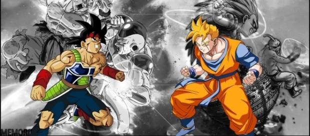 Bardock y Gohan del futuro.DBZ Bardock y Gohan del futuro.DBZ