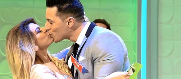 Juan y Ana Anginas, durante una grabación de MYHYV Juan y Ana Anginas, durante una grabación de MYHYV