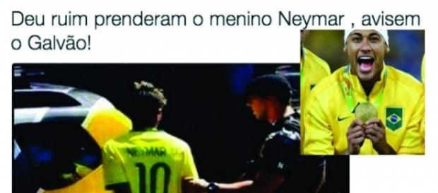 Neymar pode ser preso e vira piada na internet Neymar pode ser preso e vira piada na internet