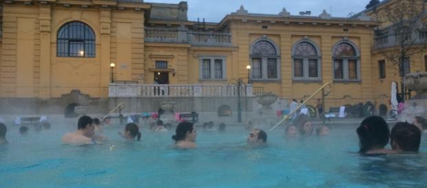 Photo taken at szechenyi thermal baths, budapest Photo taken at szechenyi thermal baths, budapest