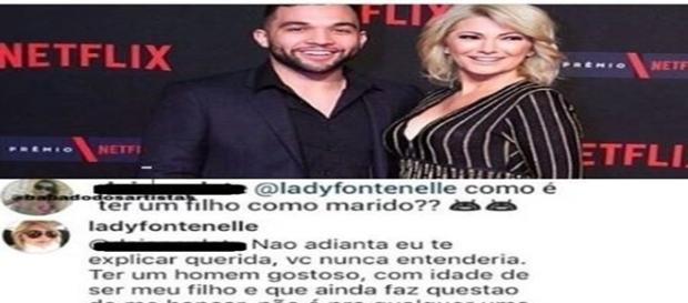 Seguidora critica casamento atual de Antônia e ela solta a língua Seguidora critica casamento atual de Antônia e ela solta a língua