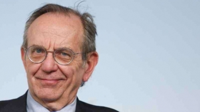 Il ministro dell'economia, Pier Carlo Padoan