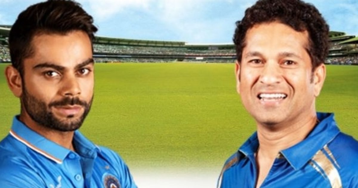 Virat Kohli & Sachin Tendulkar- it's a comparison too early