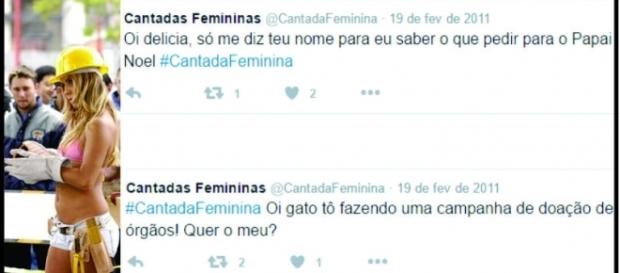 As cantadas femininas mais bizarras As cantadas femininas mais bizarras