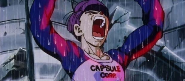 Ira de Trunks del futuro en DBZ. Ira de Trunks del futuro en DBZ.