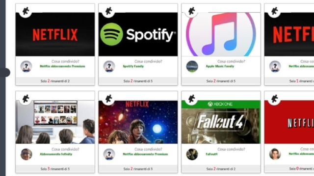 Con Together Prince &egrave; possibile condividere gli abbonamenti Netflix, Spotify, Apple Music, Xbox e Office 365.