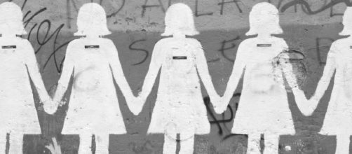 L'iconico murales contro il femminicidio