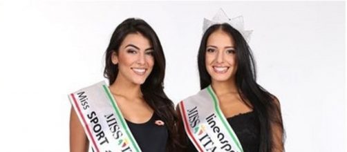 Nella foto Giulia Salemi con Clarissa Marchese a Miss Italia