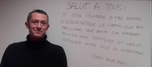Cédric Barde bat des records sur Facebook avec une toute simple photo et un court message Cédric Barde bat des records sur Facebook avec une toute simple photo et un court message