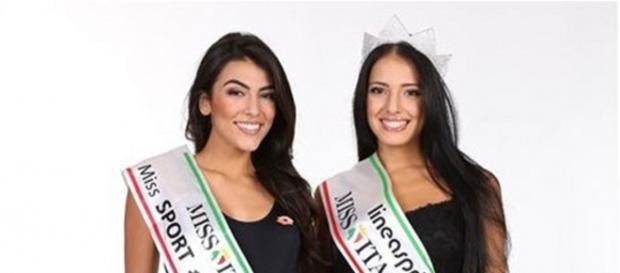 Nella foto Giulia Salemi con Clarissa Marchese a Miss Italia Nella foto Giulia Salemi con Clarissa Marchese a Miss Italia