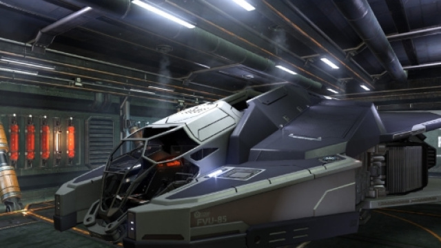 Scena tratta da un film di fantascienza