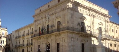 Veduta di Palazzo Vermexio a Siracusa