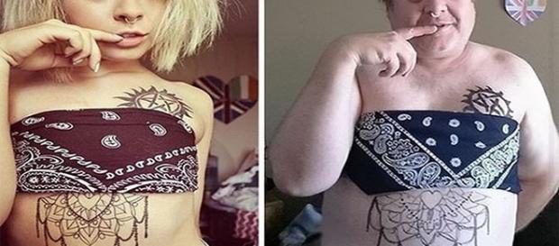 Fotos da filha recriadas pelo pai fazem sucesso na web Fotos da filha recriadas pelo pai fazem sucesso na web