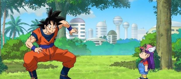 Goku y Arale se volverán a ver las caras Goku y Arale se volverán a ver las caras