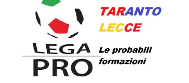 Taranto e Lecce si affrontano in Lega Pro. Taranto e Lecce si affrontano in Lega Pro.