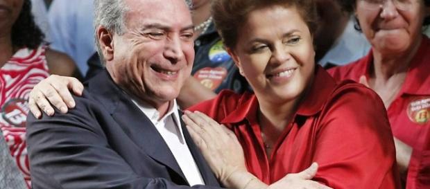 Temer e Dilma em campanhas eleitorais Temer e Dilma em campanhas eleitorais