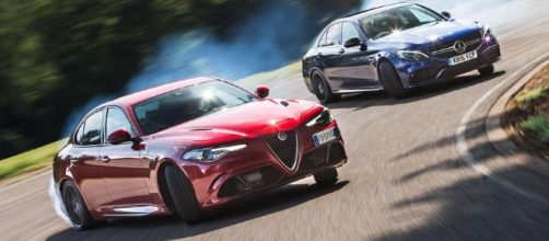 Alfa Romeo Giulia Quadrifoglio vs Mercedes-AMG C63 S: super saloon ... - autocar.co.uk