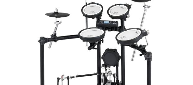 Une batterie électronique de la marque Roland Une batterie électronique de la marque Roland