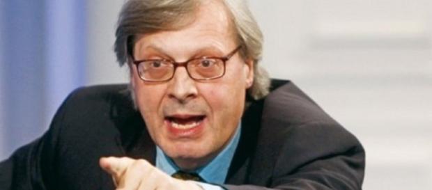 Vittorio Sgarbi contro i matrimoni gay da Maurizio Costanzo. Vittorio Sgarbi contro i matrimoni gay da Maurizio Costanzo.