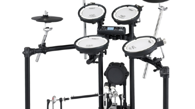 Une batterie électronique de la marque Roland