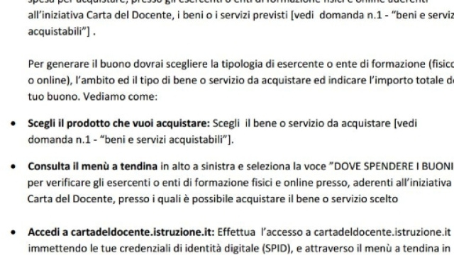 Come viene generato un Buono Spesa