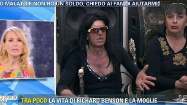 Richard Benson ha rivolto un appello ai fan nel corso di Pomeriggio 5