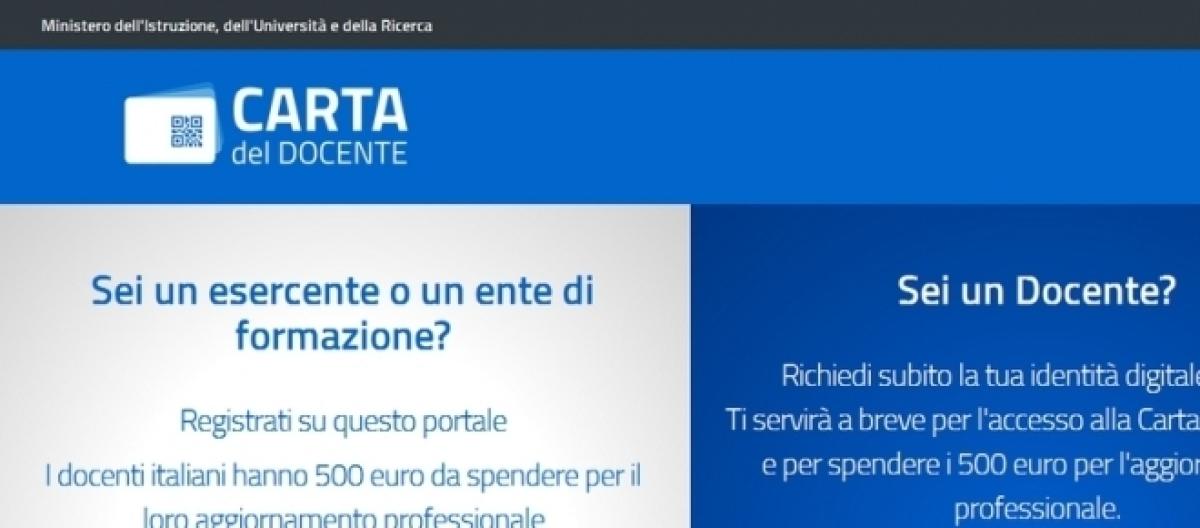 Bonus Da 500 Miur Piattaforma Online Spese Possibili