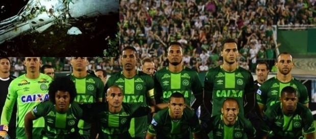 Avião que levava a delegação chapecoense caiu na Colômbia Avião que levava a delegação chapecoense caiu na Colômbia