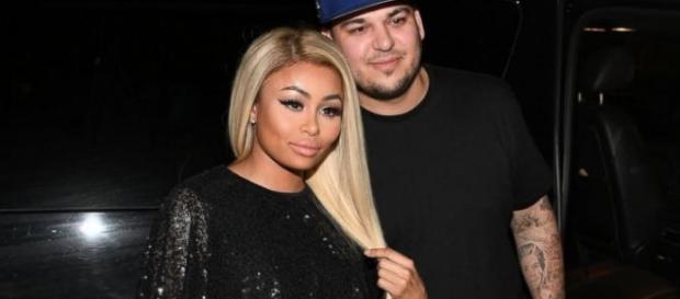Blac Chyna and Rob Kardashian (Yahoo image) Blac Chyna and Rob Kardashian (Yahoo image)