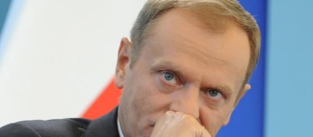 Donald Tusk, possibly hiding a laugh. (Creative Commons. Blasting News Library) Donald Tusk, possibly hiding a laugh. (Creative Commons. Blasting News Library)
