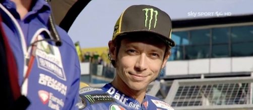 Valentino Rossi, pilota della Yamaha