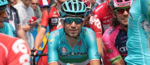 Vincenzo Nibali, leader del Team Bahrain Merida