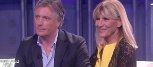 Gemma Galgani e Giorgio Manetti opsiti di Pomeriggio 5