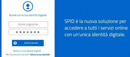 SPID acronimo di Servizio per l'identità digitale