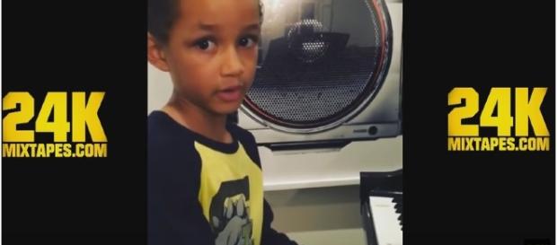 Egypt Dean. five years old - son of Alicia Keys makes his debut with "Super Boy" Photo screencap via 24K Mixtapes Youtube Egypt Dean. five years old - son of Alicia Keys makes his debut with "Super Boy" Photo screencap via 24K Mixtapes Youtube