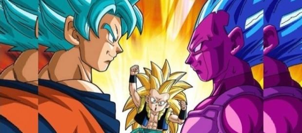 Goku, la copia de Vegeta y Gotenks Goku, la copia de Vegeta y Gotenks