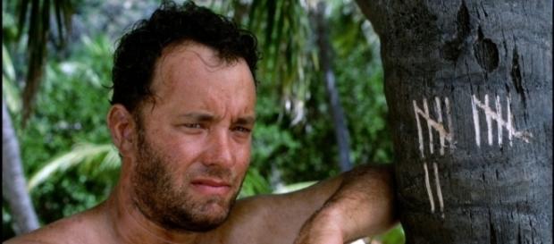 Tom Hanks dans "Seul au monde" (copyright United International Pictures) Tom Hanks dans "Seul au monde" (copyright United International Pictures)