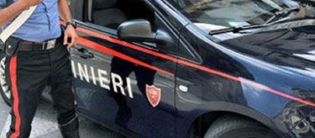 Una foto di archivio dei Carabinieri Una foto di archivio dei Carabinieri