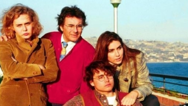 Ylenia Carrisi con Albano, Romina e il fratello Yari