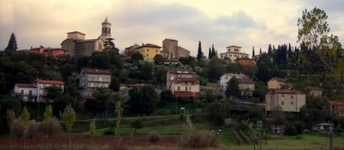 Il paesino umbro di Solomeo, vicino Norcia, restaurato da Brunello Cucinelli