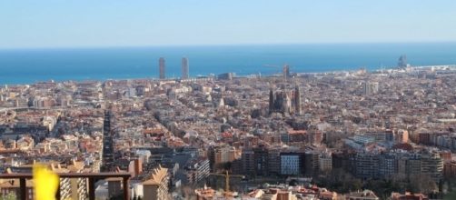 Vista desde lo mas alto de Barcelona