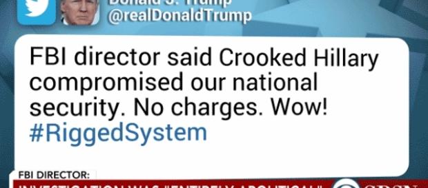 Il est avancé que l'équipe de Trump aurait soudoyé partie du personnel du FBI Il est avancé que l'équipe de Trump aurait soudoyé partie du personnel du FBI